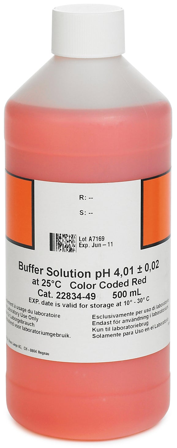 pH pufer otopina, pH 4,01, 500 mL