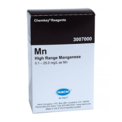 Chemkey reagensi za mangan visokog raspona (pakiranje od 25 komada)