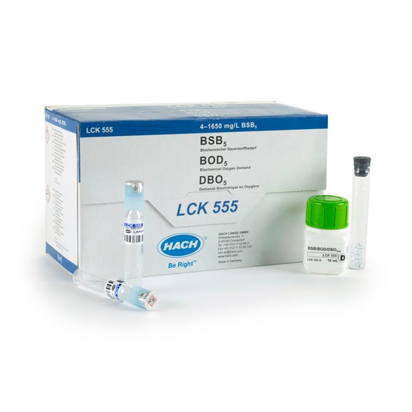 Kivetni test za BPK5 4 -1650 mg/L O₂