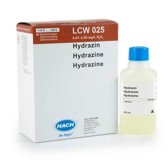 Komplet reagensa za hidrazin, 0,01-2,0 mg/L N₂H₄