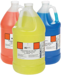 Komplet pufer otopine, označeno bojom, pH 4,01, pH 7,00 i pH 10,01, 4 L