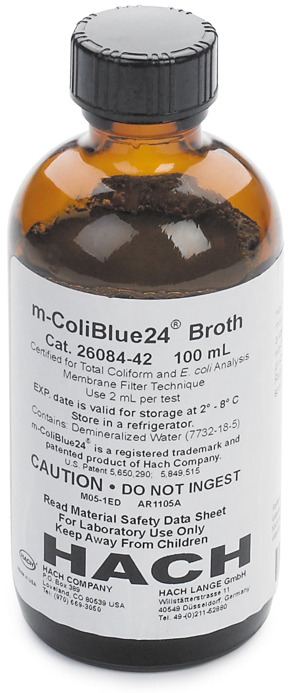 Bočica, medij m-ColiBlue24, 100 mL (50 testova)
