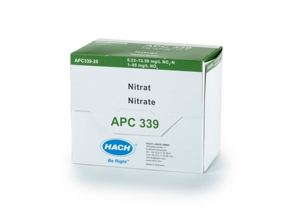 Kivetni test za nitrat 0,23-13,5 mg/L NO3-N