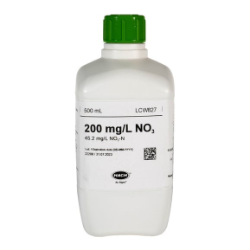 Standard za nitrat, 200 mg/L NO₃ (45,2 mg/L NO₃-N), 500 mL