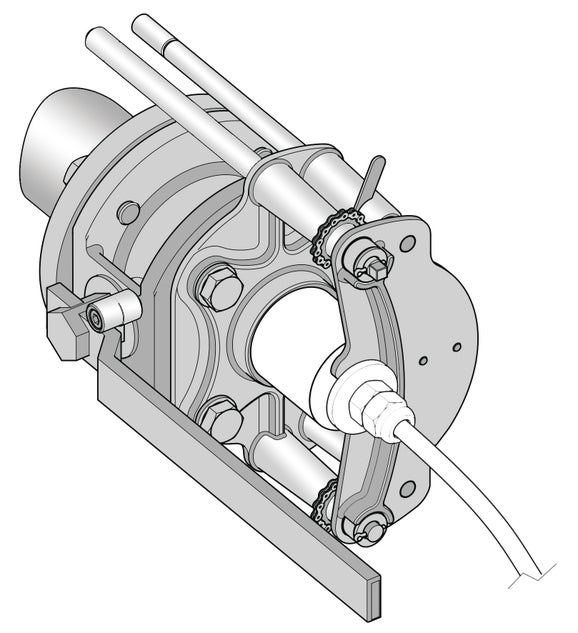 Safety armature TSS sc w/ Stainless Steel flange