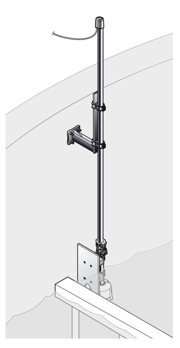 SONATAX Montaža na štap, Pivot montiranje SS štap 2m + 0,35 m