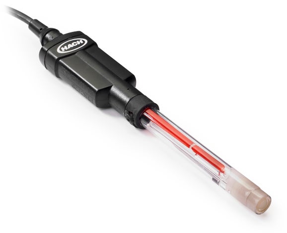 Punjiva, staklena laboratorijska pH elektroda Intellical PHC729 za površinska mjerenja, s tehnologijom RedRod, kabel od 1 metra