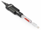 Punjiva, staklena laboratorijska pH elektroda Intellical PHC745 za medije koji izazivaju začepljenje, s tehnologijom RedRod, kabel od 1 metra