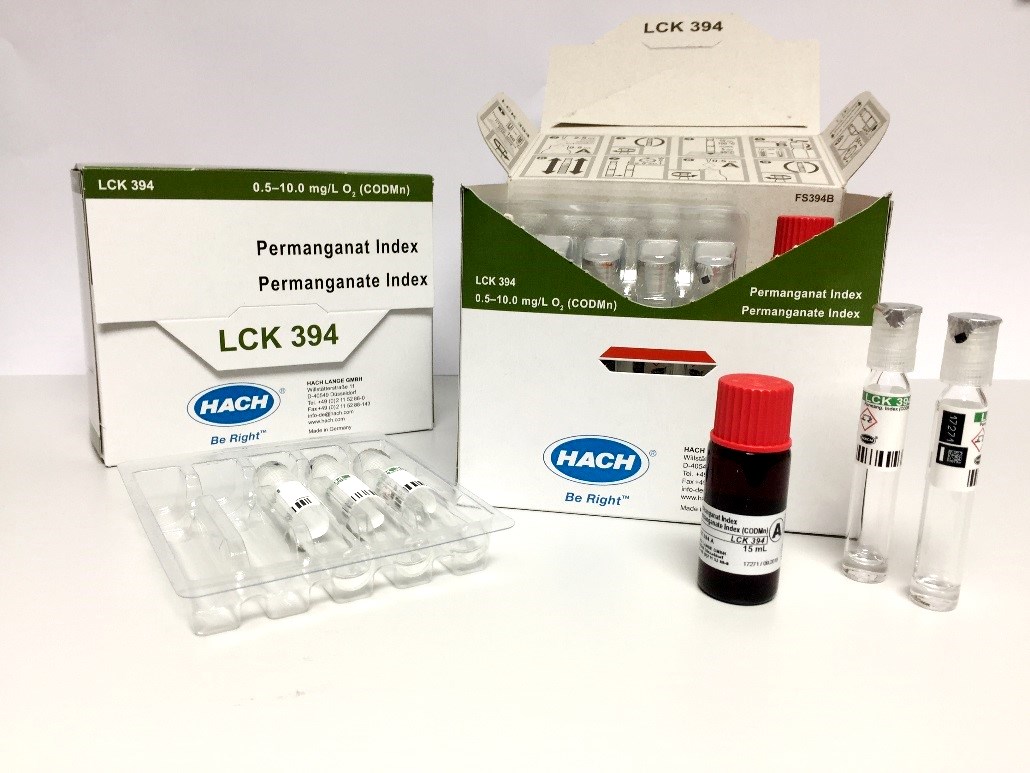 Novi: LCK394 permanganatni indeks 0,5 – 10 mg/L O2